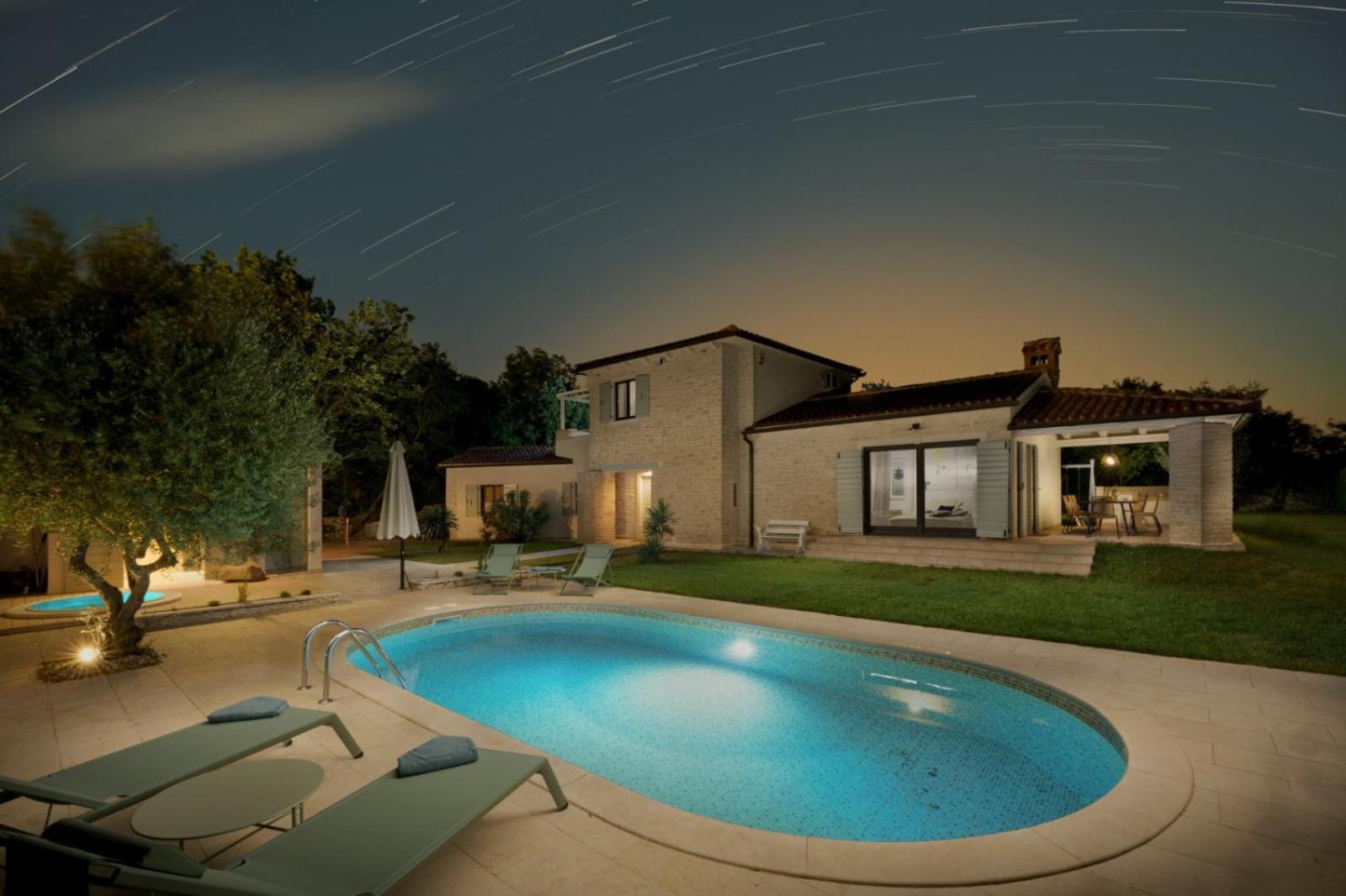 Luxury Villa In Istria - 9,000 Sqm Private Estate With Pool & Sauna, 15 Min To Sea, Near Fazana, 3 Bedrooms Juršići Bagian luar foto